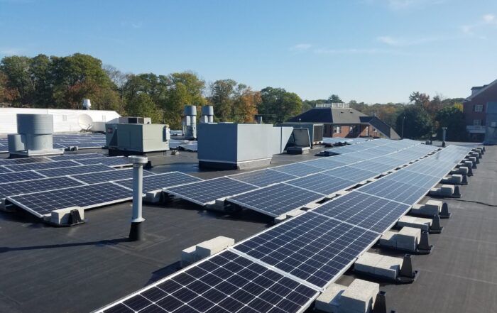 Commercial Solar Installation - Cohasset Collision