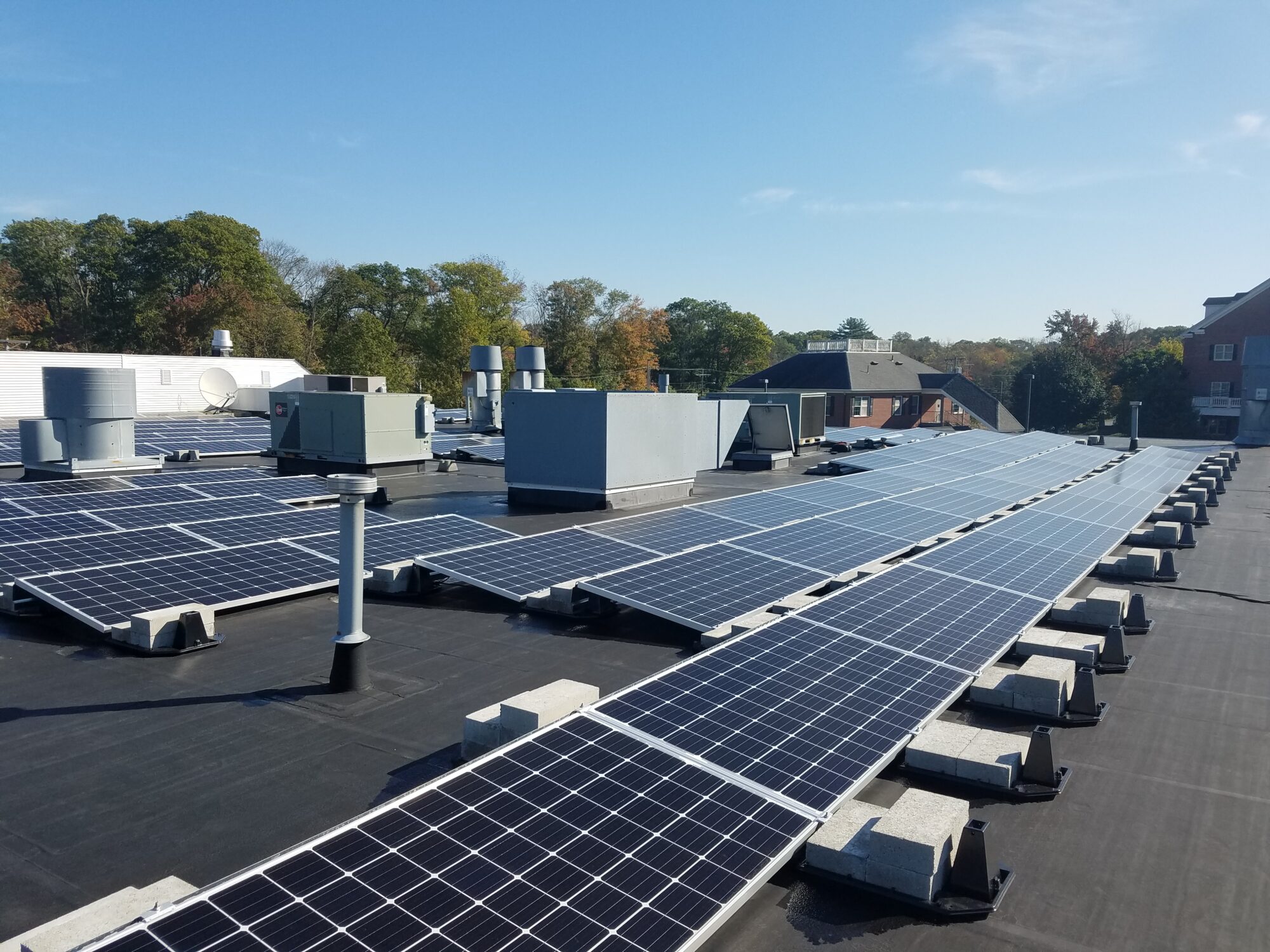 Commercial Solar Installation - Cohasset Collision