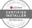 LG Home Battery Certified Installer Badge