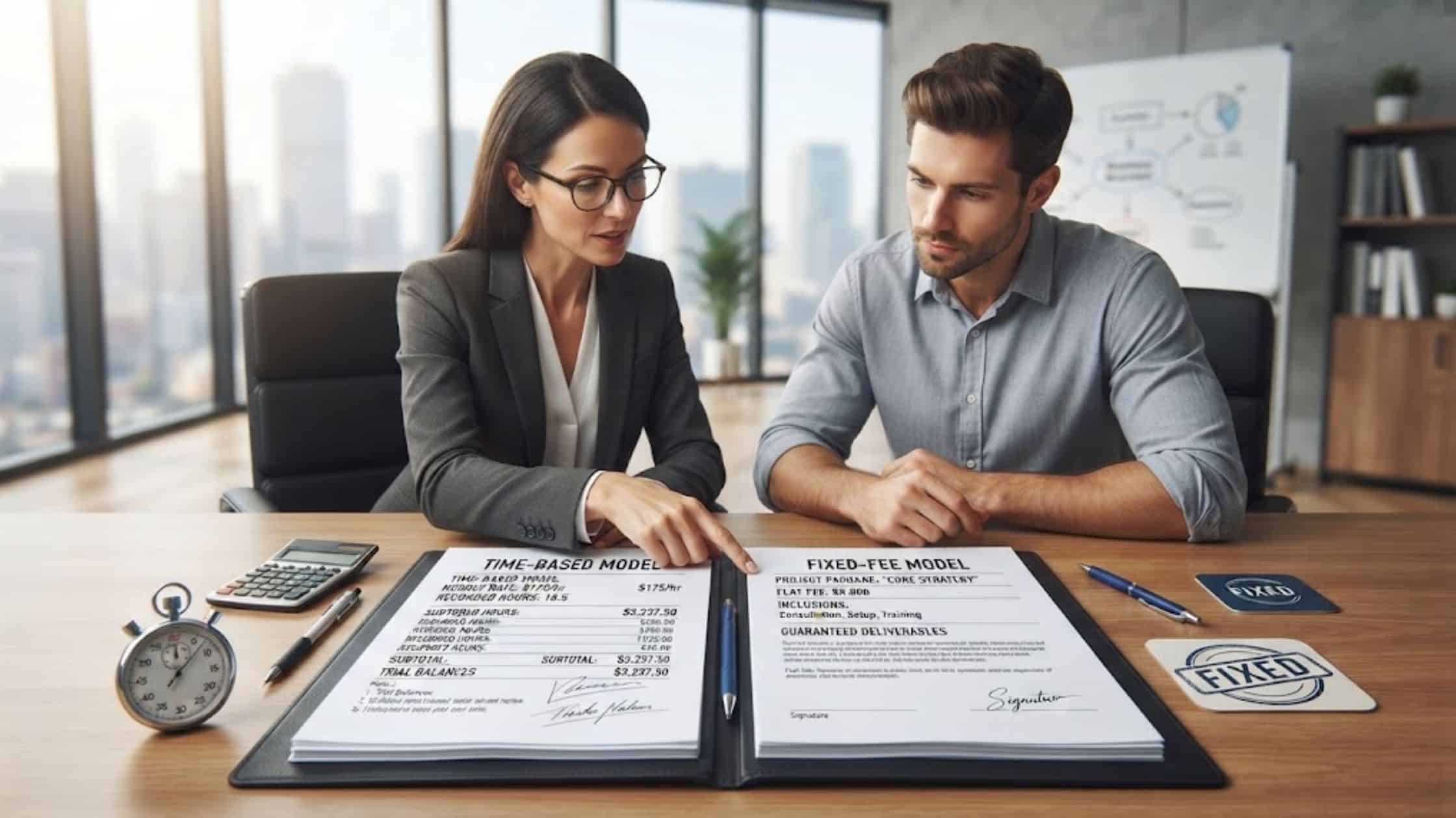 Standard Hourly Rates Versus Flat-Rate Pricing
