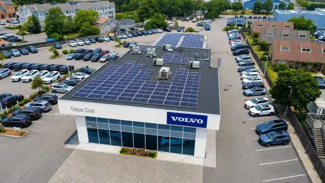 Premier Automotive Dealership Solar Portfolio — project photograph