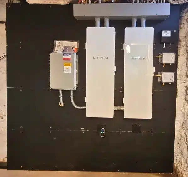 Norwood Solar & SPAN Smart Panel Upgrade — project photograph