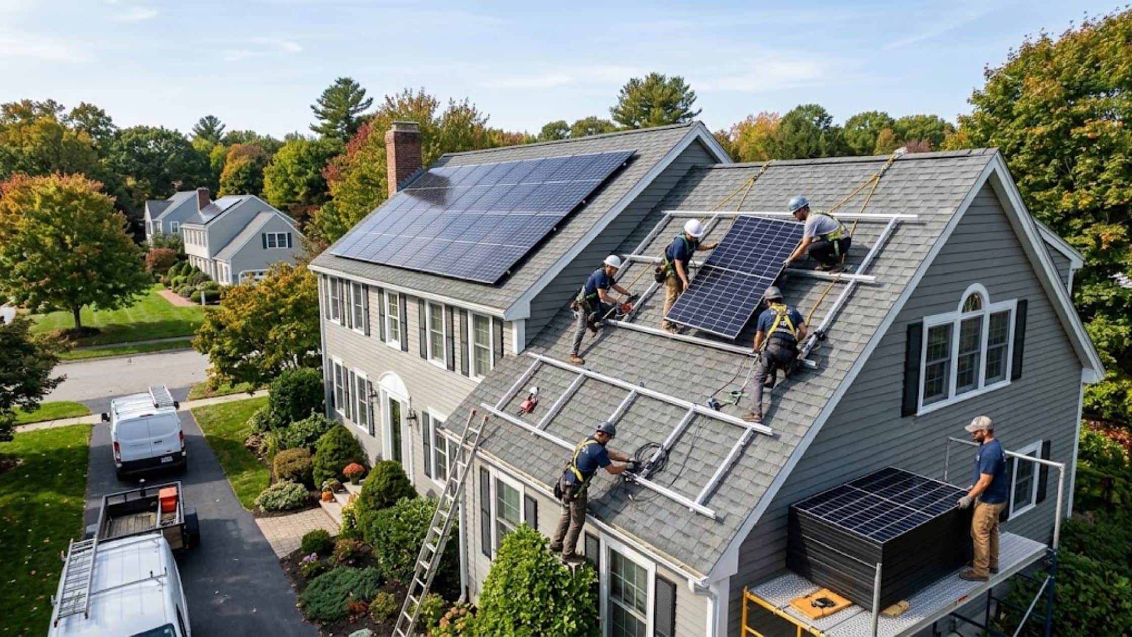 How Long Does it Take to Install Solar Panels on a House in Massachusetts?